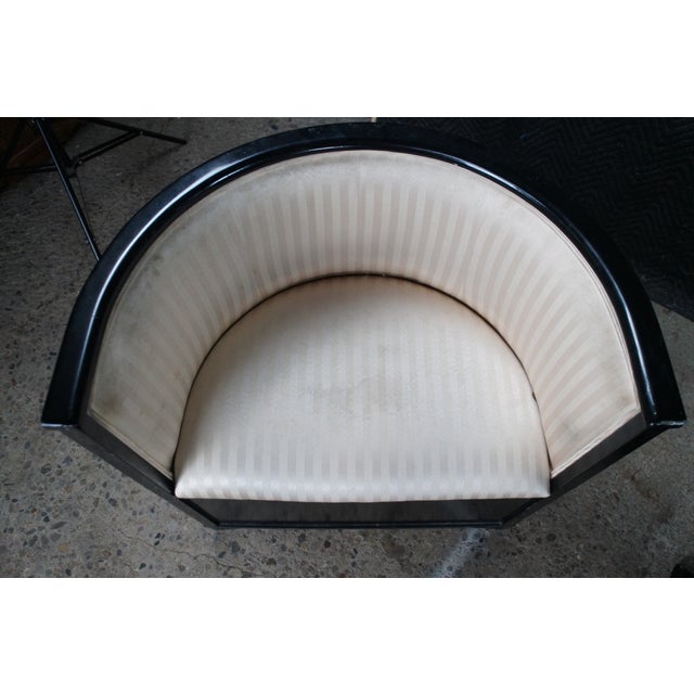 Late 20th Century Late 20th Century Design Toscano Nettlestone Library Ensemble Faux Book Nesting Game Table Chairs For Sale - Image 5 of 16