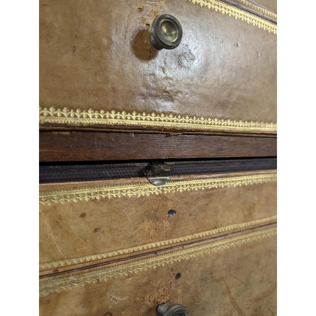 Wood Louis Philippe Style Mahogany Notary Filing Cabinet For Sale - Image 7 of 8