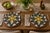 Mid-Century Modern South African Hand-Painted Ceramic Starburst Plates - a Pair For Sale - Image 10 of 11