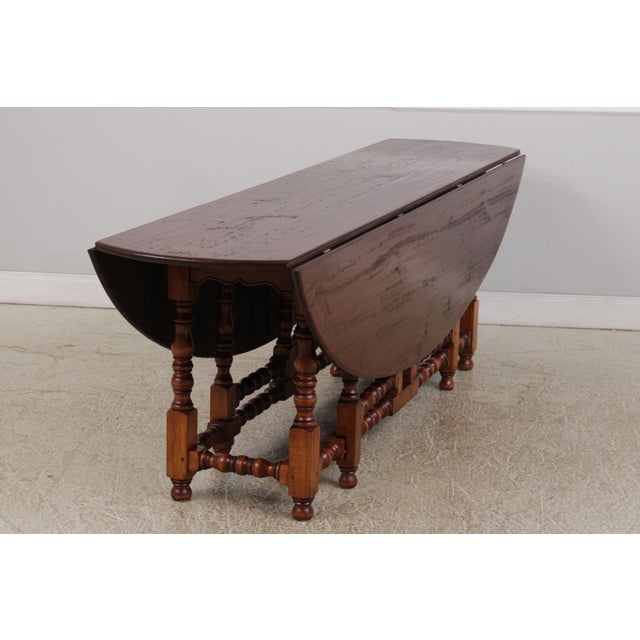 Age: Approx: 40 Years Old Details: Pegged Construction High Quality Construction Large Impressive Table English Style...
