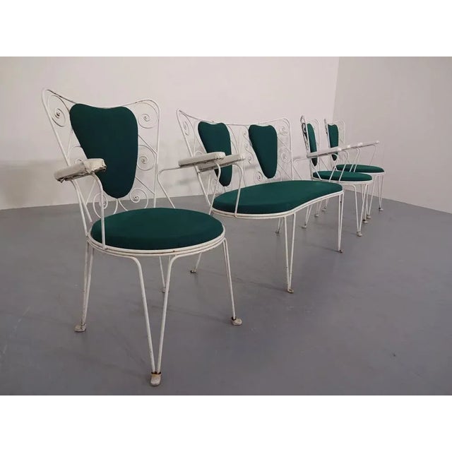 Mid-Century Modern Garden Sofa and Chairs from Mauser, 1960s, Set of 4 For Sale - Image 3 of 18