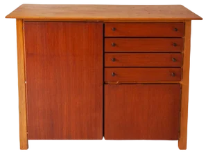 Danish Bar Sideboard in Teak, 1960s