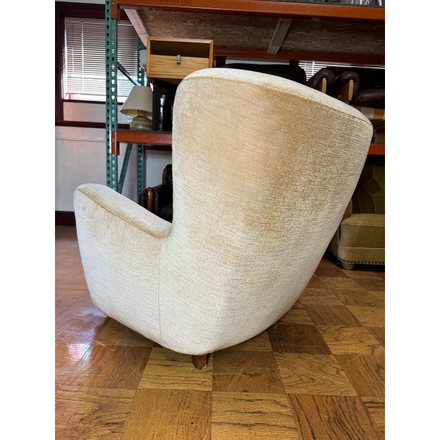 1930s Large Scale Danish Lounge Chair For Sale - Image 12 of 12