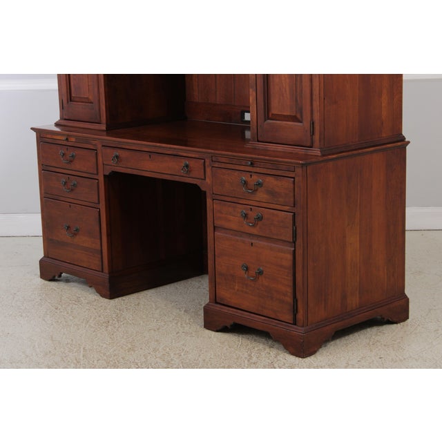 Lexington Bob Timberlake Cherry Desk W. Hutch Top For Sale - Image 13 of 18