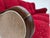 Danish 3-Seater Sofa in Red/Beige Furniture Wool, 1950s For Sale - Image 11 of 18