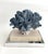 This larger natural Blue Coral specimen has all around good symmetry with a cut and polished base to protect surfaces....