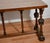 1900s Antique Tiger Oak Jacobean Style Console Table, Library Table, Desk For Sale - Image 11 of 13