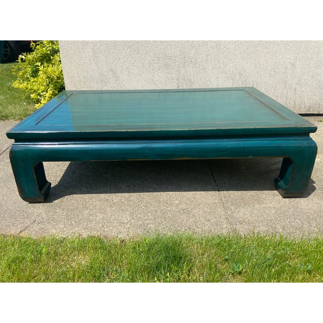 Ethan Allen Dynasty Rectangular Coffee Table Chairish