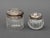Silver Sterling Silver & Cut Glass Vanity Accessories, 8 For Sale - Image 8 of 18