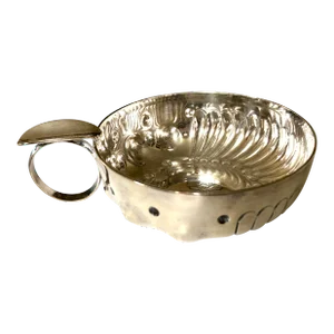 English Silver Plate Tastevin