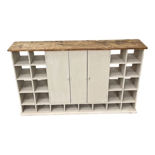 Pine Console Table, 1930s For Sale