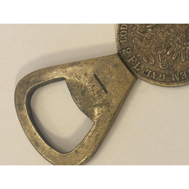 Carl Auböck Brass Coin-Operated Bottle Opener by Carl Auböck for Werkstätte Carl Auböck, Austria, 1950s For Sale - Image 4 of 5