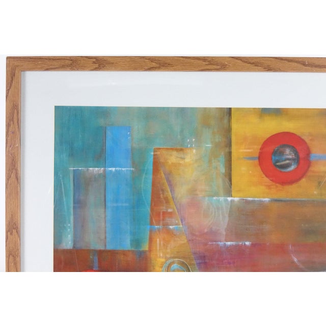 Satori I by Iris Vargas - Print of Original Abstract Oil on Canvas, Framed For Sale - Image 4 of 5