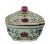 A Rare Famille Rose Chinese Porcelain Soup tureen - 6" x 9.5" x 4.75"