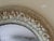 Vintage Carved Italian Convex Mirror For Sale - Image 4 of 4