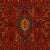 Sample- Schumacher Jahanara Rug Fabric in Turkish Red For Sale