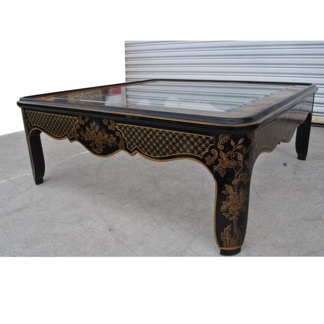 Drexel Drexel Asian Motif Coffee Table For Sale - Image 4 of 8