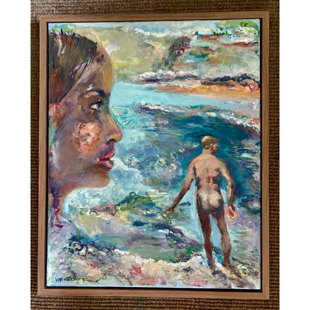 "Goodbye to Love’", Original Oil Paintings, Figurative Art For Sale - Image 4 of 9