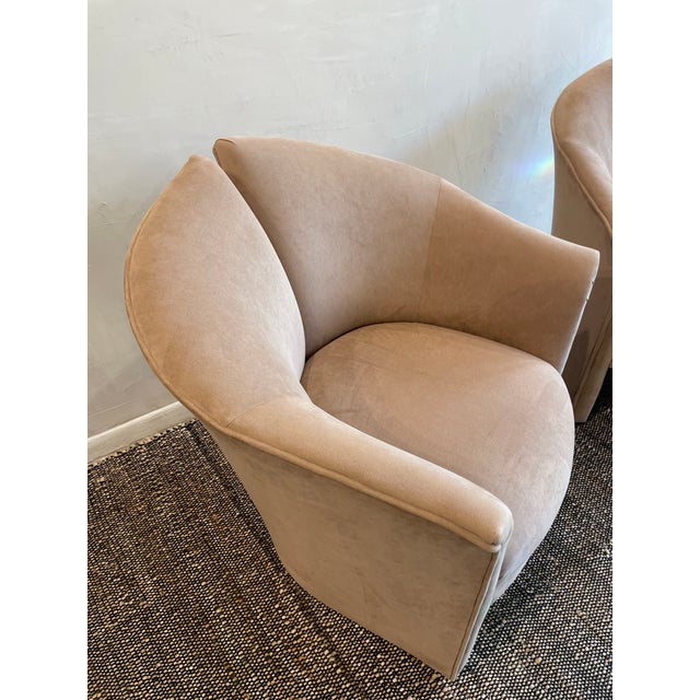 1980s 1980s Postmodern Vintage Weiman Split Chairs - A Pair For Sale - Image 5 of 11