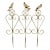 1940s Vintage Art Nouveau Boho Chic Arts & Crafts Garden Ornaments, Planter Bed Edging - Set of 4 For Sale