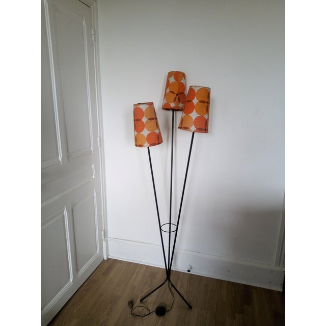Vintage Tripod Floor Lamp, 1970s For Sale - Image 3 of 5