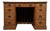 19th Century English Pine Kneehole Desk with Nine Drawers For Sale