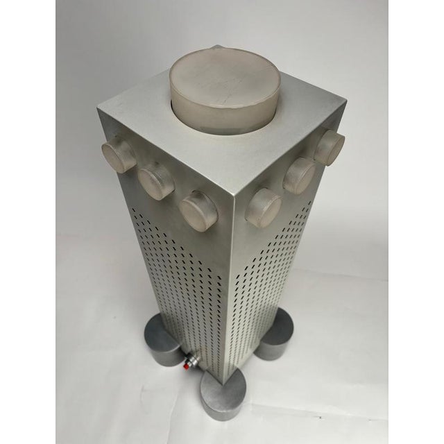 Bieffeplast WWF Tower Table or Floor Lamp by Matteo Thun and Andrea Lera for Bieffeplast, Italy, 1980s For Sale - Image 4 of 11