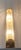German Flat Wall Lamp with Gold-Plated Metal and Glass Rods Shade, 1980s For Sale - Image 10 of 11