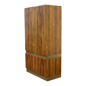 Mid 20th Century Vintage Milo Baughman Thayer Coggin Rosewood Wardrobe, Attributed