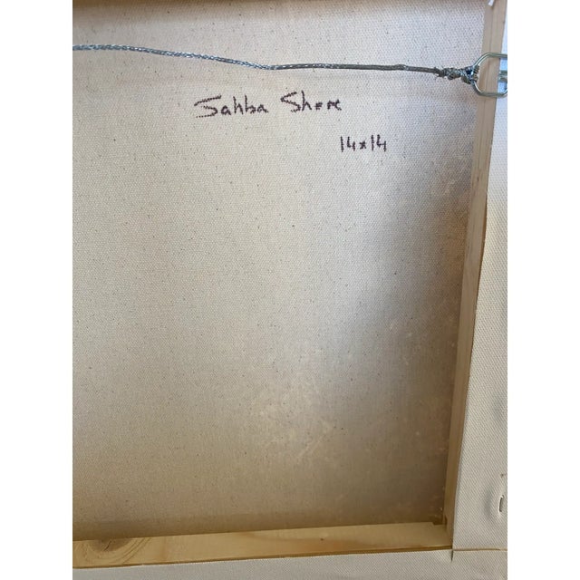 Modern Abstract Oil Painting, Signed For Sale - Image 9 of 11