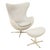 Mid Century Modern Egg Lounge Chair & Ottoman Arne Jacobsen for Fritz Hansen For Sale - Image 10 of 18