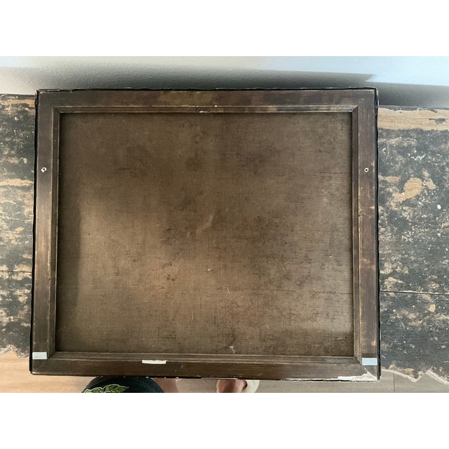 19th Century Italian School Oil Painting of the Christ Child and Infant Saint John With Lamb For Sale - Image 4 of 5