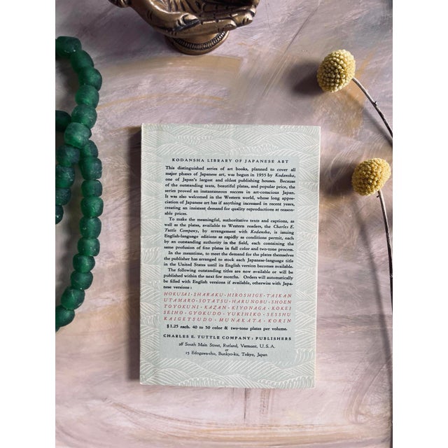 1956 Taikan Library of Japanese Art Vintage Book For Sale In Chicago - Image 6 of 10