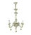 Ceramic Vintage Chandelier from Capodimonte, Italy, 1950s For Sale - Image 7 of 8