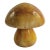 Mid-Century Mushroom Alabaster Bookends For Sale