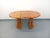 Vintage Scandinavian round table from the 1960s/70s, made of pine, in the style of Danish designer Rainer Daumiller for...