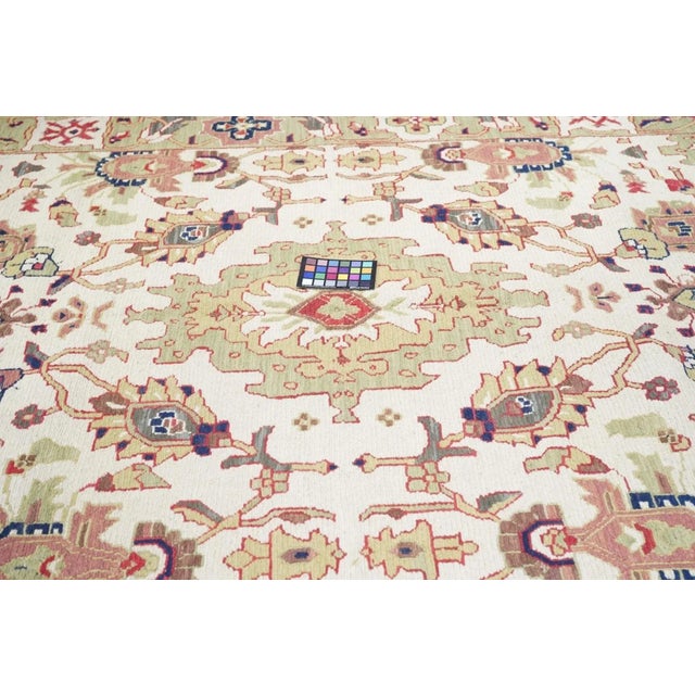 Textile Sumak Rug 6' X 9' For Sale - Image 7 of 9