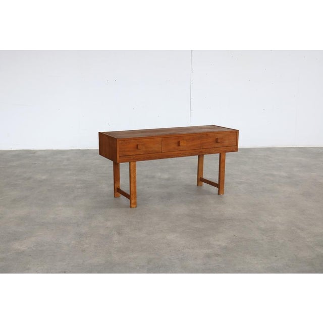 Wood Vintage Swedish Side Table, 1960s For Sale - Image 7 of 7