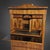 Biedermeier Cherrywood Veneer Secretary Desk with Pointed Gable, Thuringia, 1820s For Sale - Image 10 of 11
