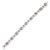 Not Yet Made - Made To Order Art Deco 18kt Solid White Gold Diamond and 10.90 Ct Blue Sapphire Bracelet For Sale - Image 5 of 12