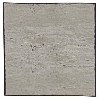 High-Quality Modern Gray Handmade Wool Rug by Doris Leslie Blau For Sale