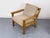 Set of Danish Lounge Chair and Ottoman in Oak by Juul Kristensen, 1970s For Sale - Image 11 of 18