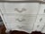 Gemstone Chateau Shabby Chic Castilian Chest of Drawers – Distressed Ivory and Aged Gray 60" Wide For Sale - Image 7 of 7