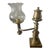 Early 19th Century Argand Lamp, Electrified For Sale