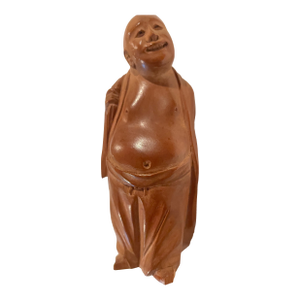 Antique Hand Carved Budda Boxwood Made in China