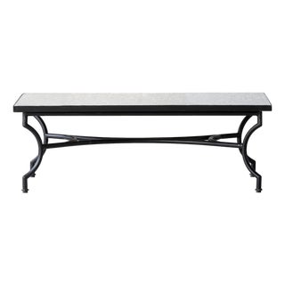 Matthew Izzo Home Zellige Vanilla Tile Coffee Table For Sale