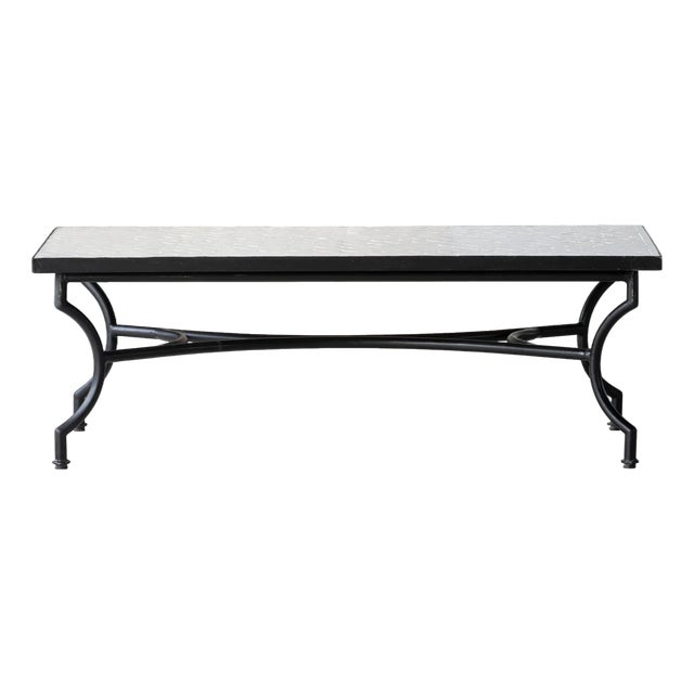 Matthew Izzo Home Zellige Vanilla Tile Coffee Table For Sale