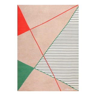 Nazmiyal Collection Antonin Kybal Vintage French Kilim Rug For Sale