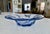 1950s Biomorphic Murano Blue & Clear Centerpiece Bowl For Sale In Palm Springs - Image 6 of 12