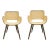 Mod Indoor/Outdoor Dining Chairs Pair For Sale